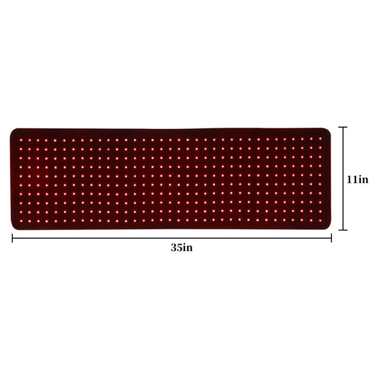 Kinreen 35*11 Inch Large Red Infrared Led Light Therapy Belt for Full Body Therapy (customized Size Is Welcome)