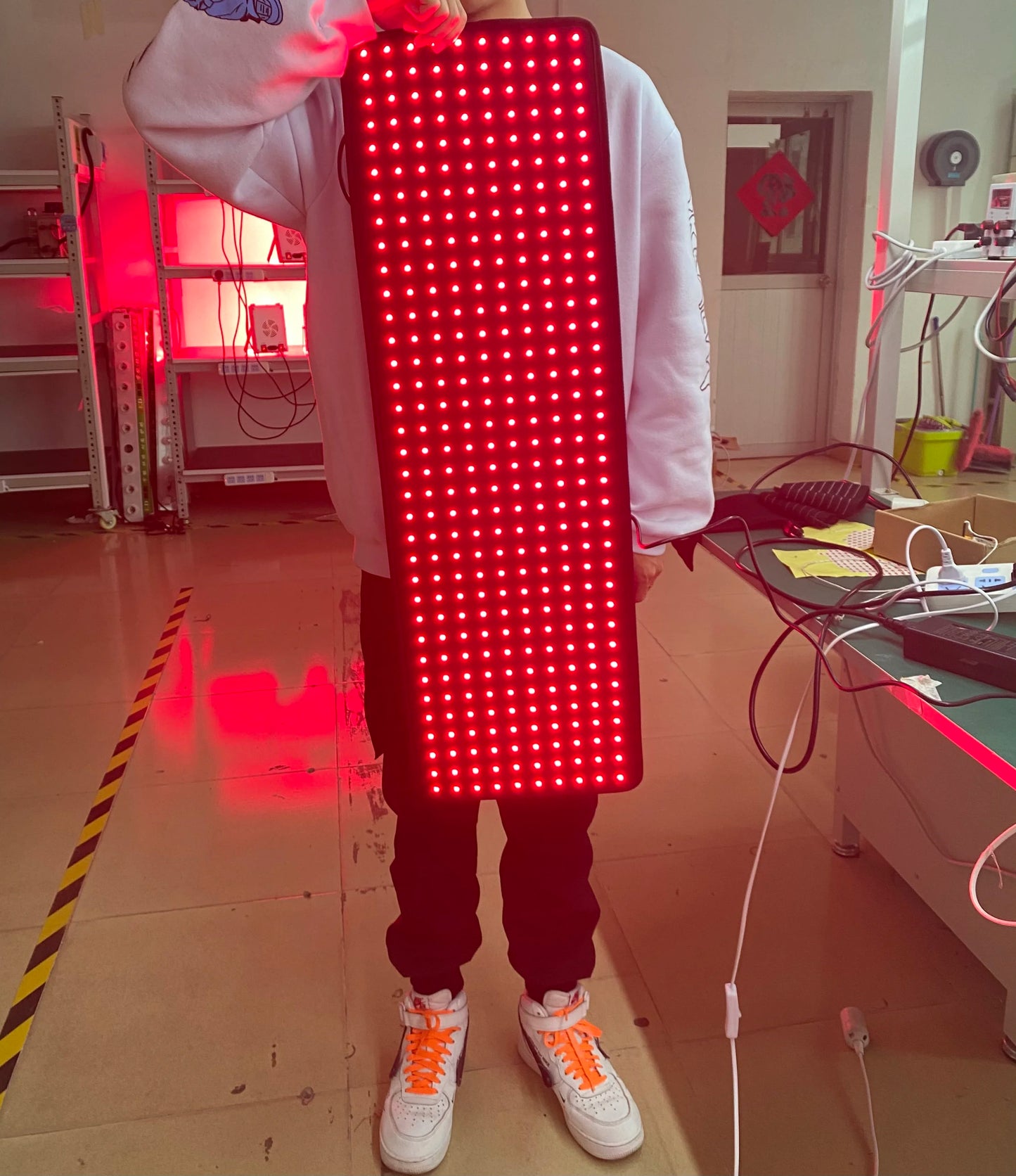 Kinreen 35*11 Inch Large Red Infrared Led Light Therapy Belt for Full Body Therapy (customized Size Is Welcome)