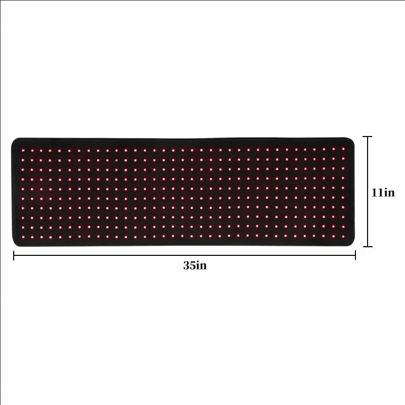 Kinreen 35*11 Inch Large Red Infrared Led Light Therapy Belt for Full Body Therapy (customized Size Is Welcome)