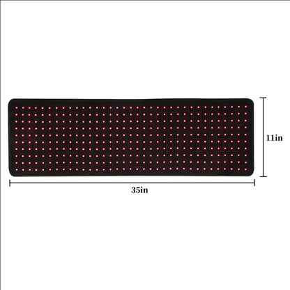 Kinreen 35*11 Inch Large Red Infrared Led Light Therapy Belt for Full Body Therapy (customized Size Is Welcome)