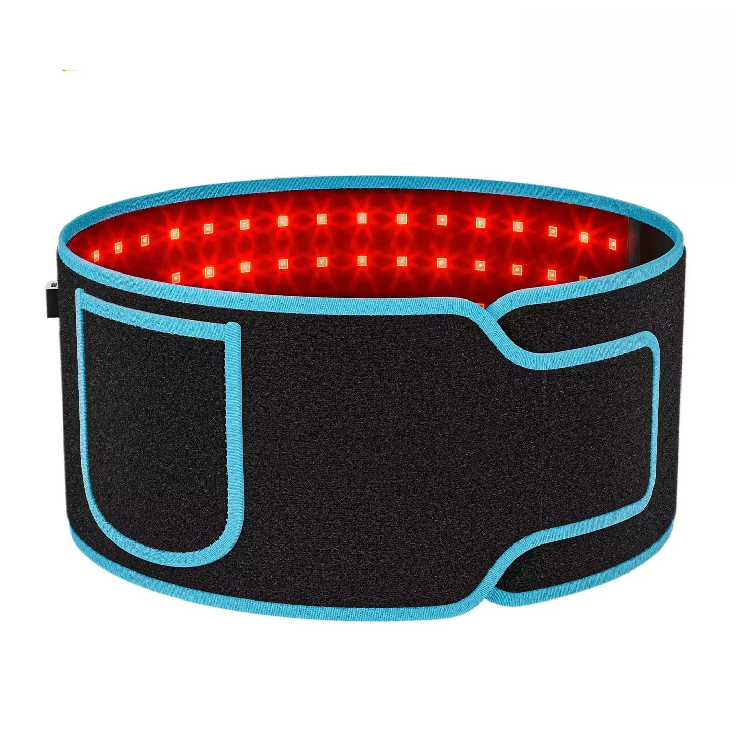 Red ＆Infrared LED Light Therapy Belt 850nm 660nm Back Pain Relief Wrap Red Light Therapy Full Body Belt Back Waist Heating